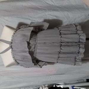 Charlotte Russe grey mini dress sz small